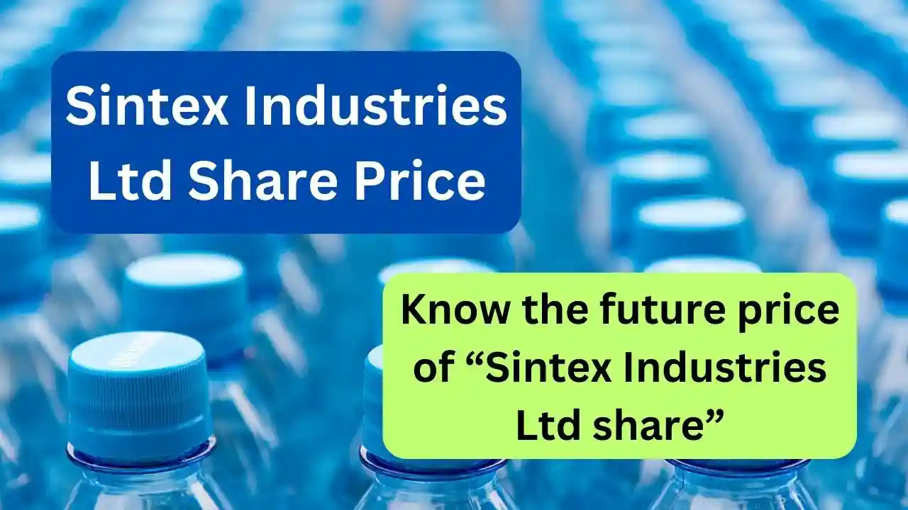 Sintex Industries Share Price Target 2024, 2025, 2026, 2027, 2030
